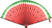 Foldable Paper Fan, Fiesta & Siesta - Watermelon