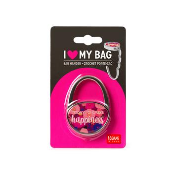 I Love My Bag - Appendiborse, Bag Hanger - Flowers  Legami 2022 | Libraccio.it