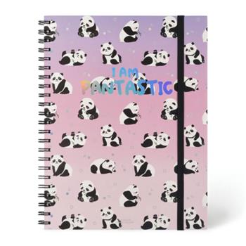 3-In-1 Spiral Notebook, Maxi Trio Spiral Notebook - Panda  Legami 2023 | Libraccio.it