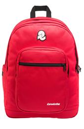 Zaino Jelek Plain Invicta Backpack Grs, Geranium Red