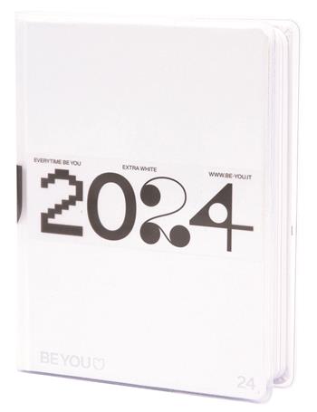 Diario BEYOU 2023-24, Extra White Easy - 12,5 x 16,5 cm  BEYOU 2023 | Libraccio.it