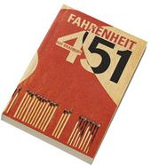 Taccuino Abat Book Fahrenheit 451, Ray Bradbury - 17 x12 cm