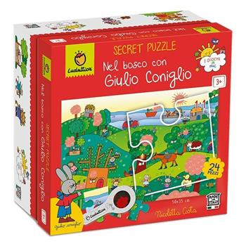 Nel bosco con Giulio coniglio. Secret puzzle  Ludattica 2023 | Libraccio.it