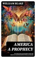   America A Prophecy (Illuminated Manuscript with the Original Illustrations of William Blake)