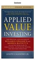 Applied Value Investing, Conclusion: