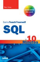   Sams Teach Yourself SQL in 10 Minutes