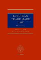   European Trade Mark Law