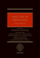   The Law of Privilege