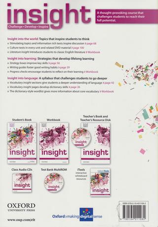 Insight. Intermediate. Student's book. Con espansione online  - Libro Oxford University Press 2014 | Libraccio.it