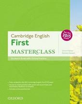 First masterclass. Student's book-Skills practice online-Test online. Con espansione online. ine