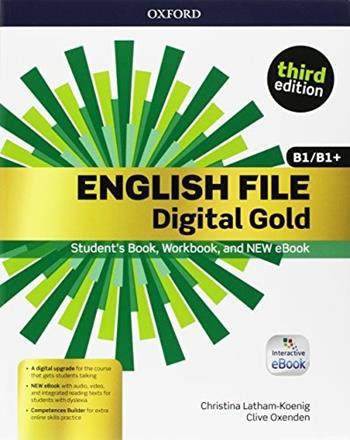 ENGLISH FILE GOLD B1/B1+ PREMIUM - AA VV - Libro | Libraccio.it