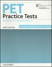 Pet practice tests. Without key. Con 2 CD Audio