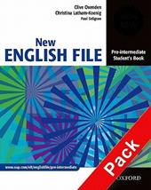New english file. Pre-intermediate. Entry checker-Student's book-Workbook-My digital book. Con CD-ROM. Con espansione online