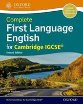 Complete first language english for Cambridge IGCSE. Student's book. Con espansione online. Con CD-ROM