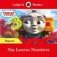   Ladybird Readers Beginner Level - Thomas the Tank Engine - Nia Learns Numbers (ELT Graded Reader)