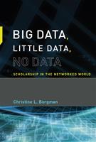   Big Data, Little Data, No Data