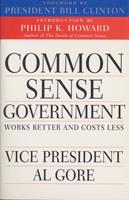   Common Sense Government