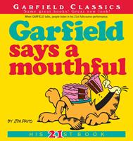   Garfield Says a Mouthful