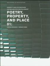 Poetry property and place. Vol. 1