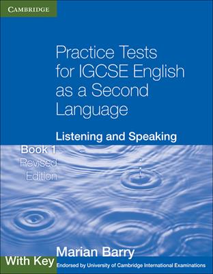 Practice Tests for IGCSE English as a Second Language. Book 1 with Key - Marian Barry, Barbara Campbell, Sue Daish - Libro Cambridge 2015 | Libraccio.it