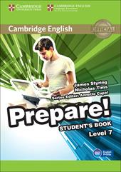Cambridge English Prepare! Level 7. Student's book. Con espansione online
