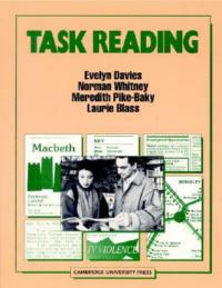 TASK READING - DAVIES E., WHITNEY, PIKE-BAKY - Libro | Libraccio.it