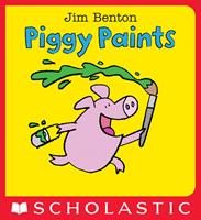   Piggy Paints: A Big & Little Book