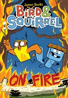   Bird & Squirrel On Fire: A Graphic Novel (Bird & Squirrel #4)