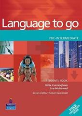 Language to go pre-intermediate. Student's book-Phrasebook.