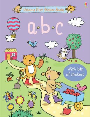ABC sticker book. Con adesivi. Ediz. illustrata  - Libro Usborne 2012, Libri stickers | Libraccio.it