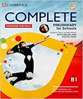 Complete preliminary for schools. For the revised exam from 2020. Student's book. Con espansione online