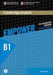 Empower. B1. Pre-intemediate. Workook. Without answers. Con e-book. Con espansione online