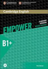 Empower. B1. Intermediate. Workook. Without answers. Con e-book. Con espansione online