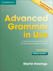 Advanced grammar in use. Book. Without answers. Con espansione online