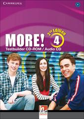 More!. 2nd edition. Level 4:Testbuilder CD-ROM/Audio CD