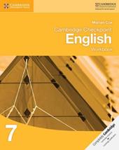 Cambridge checkpoint english. Workbook 7. Con espansione online