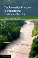   The Prevention Principle in International Environmental Law