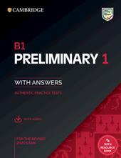 B1 preliminary for schools. For revised exam from 2020. Student book without answers. Con File audio per il download. Vol. 1