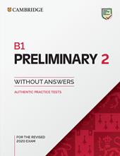 Preliminary B1. Level 2. Student's book without answers.