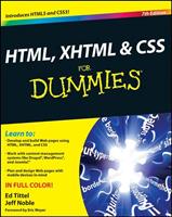   HTML, XHTML and CSS For Dummies