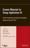   Ceramic Materials for Energy Applications III, Volume 34, Issue 9