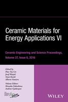   Ceramic Materials for Energy Applications VI, Volume 37, Issue 6