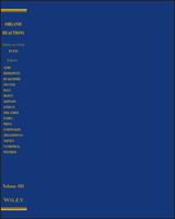 Organic Reactions, Volume 101