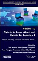  Objects to Learn about and Objects for Learning 1