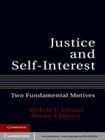 Justice and Self-Interest