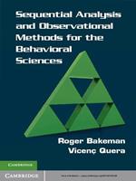 Sequential Analysis and Observational Methods for the Behavioral Sciences