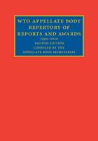 WTO Appellate Body Repertory of Reports and Awards