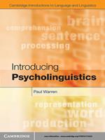   Introducing Psycholinguistics