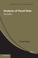   Analysis of Panel Data