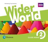 WIDER WORLD 2 CLASS AUDIO CDS